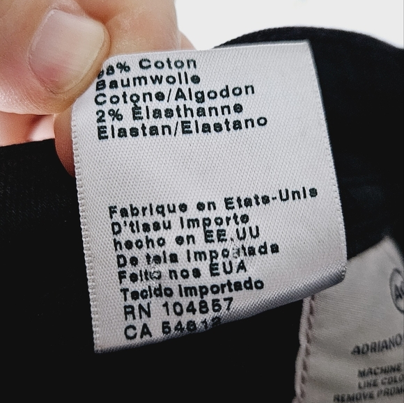 AG ADRIANO GOLDSCHMIED | The Dylan slim skinny coated stretch denim jeans - Picture 10 of 10